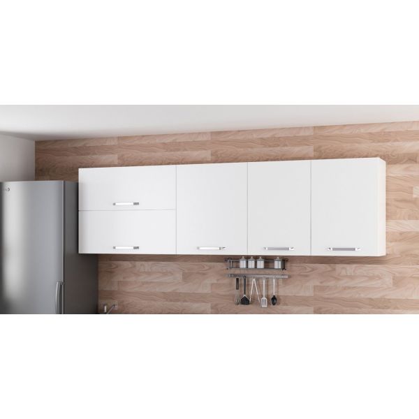 Minar 250 Cm Mutfak Dolabı Beyaz 250-B1-Üst Modül