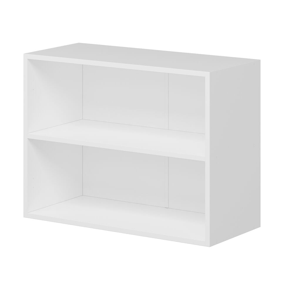 Alvinka Mutfak Modül Mbr_A Üst 2Dk1R 80-H60Cm Dolap Cam Beyaz Beyaz