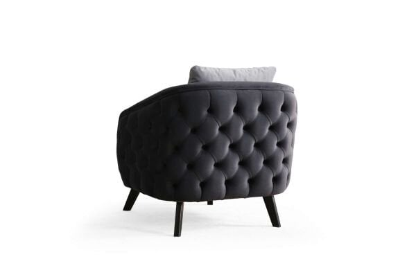 İlkbahar Berjer Ayak Siyah