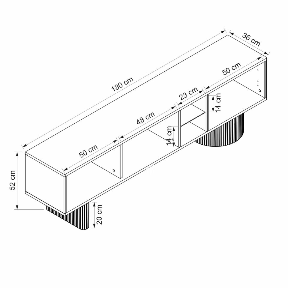 Valento Tv Ünitesi Mbrn-Aytaşı-Traverten