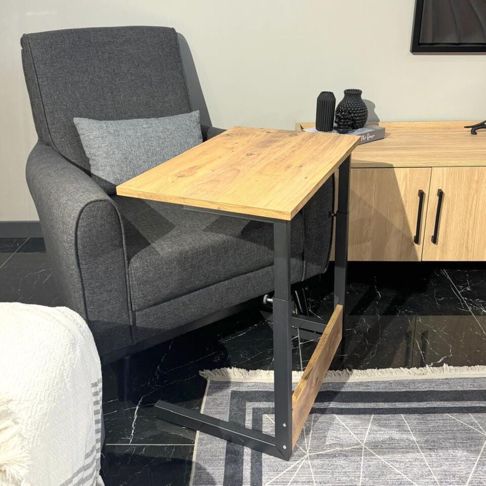 Cera SPA2 Yükseklik Ayarlı Laptop Sehpası - Çam