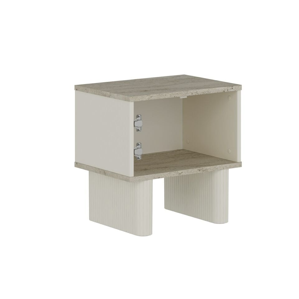 Valento Tv Ünitesi Yan Modül-Aytaşı-Traverten