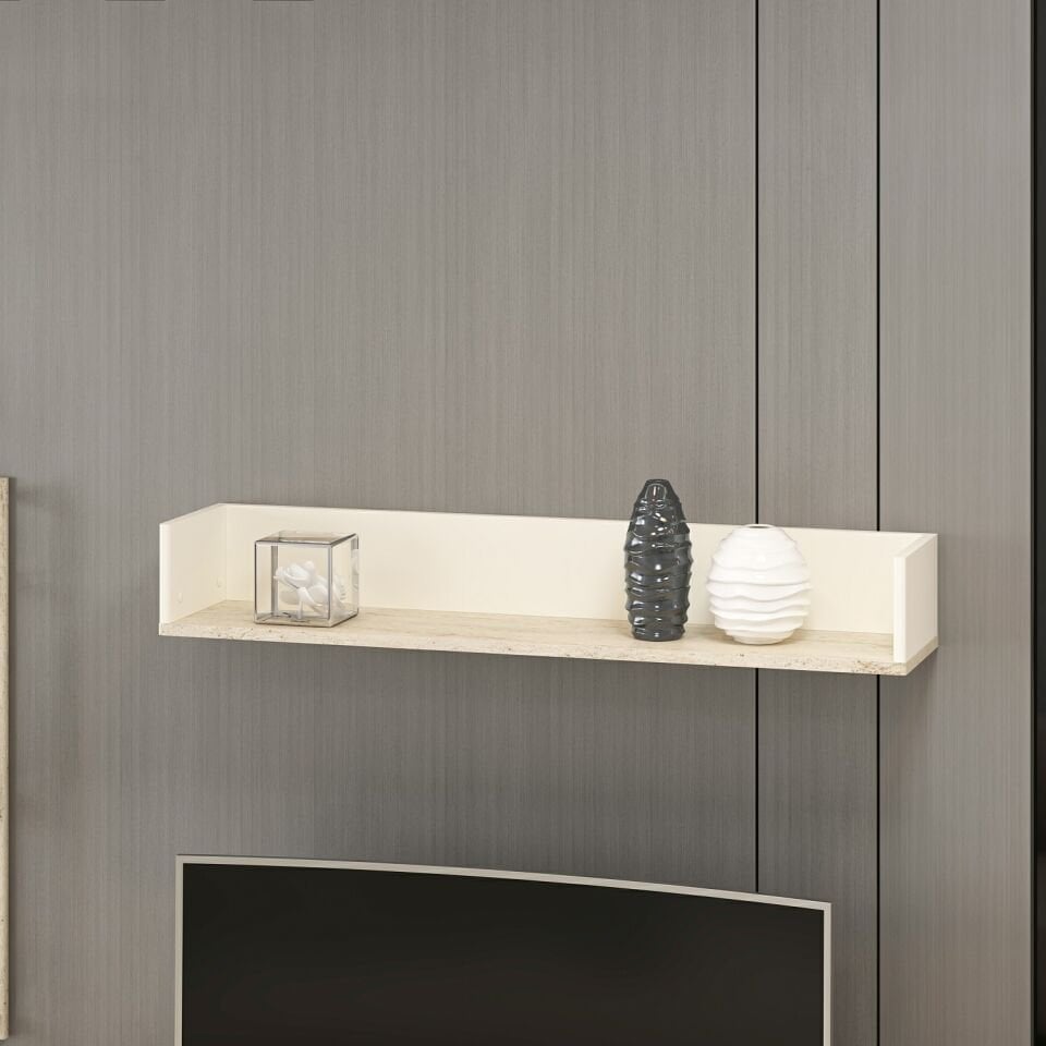 Valento Tv Ünitesi Raf Modül-Aytaşı-Traverten