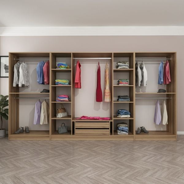 Kale Plus 8 Kapaklı 2Ç Dolap Dore Plus Dore