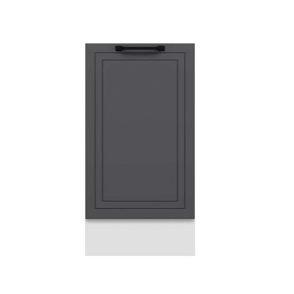 Alvinka Mutfak Modül Mbr_A Alt 1K1R 45Cm Dolap Beyaz Antrasit