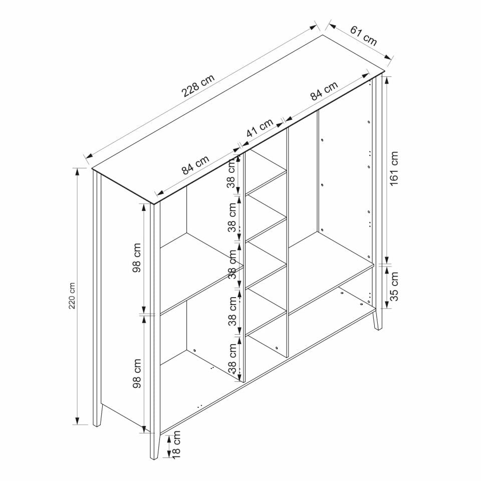 Marlo Gardrop 5K 2Ç Mbrn-Aytaşı-Derin Sepet