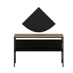 Minar Greta Çalışma Masası Modül1 - Dore/Siyah