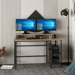 Minar Greta Çalışma Masası Modül2 - Dore/Siyah