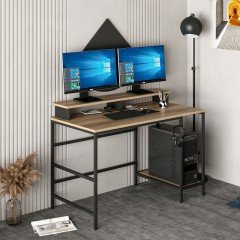 Minar Greta Çalışma Masası Modül2 - Dore/Siyah