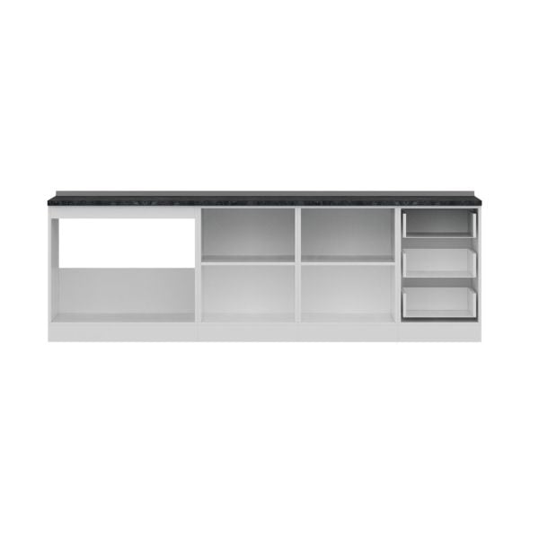 Minar 260 Cm Mutfak Dolabı Beyaz 260-B1-Alt Modül