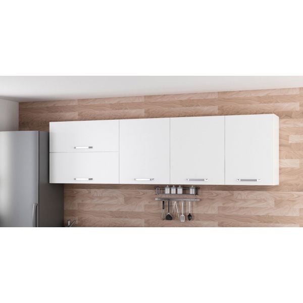 Minar 260 Cm Mutfak Dolabı Beyaz 260-B1-Üst Modül