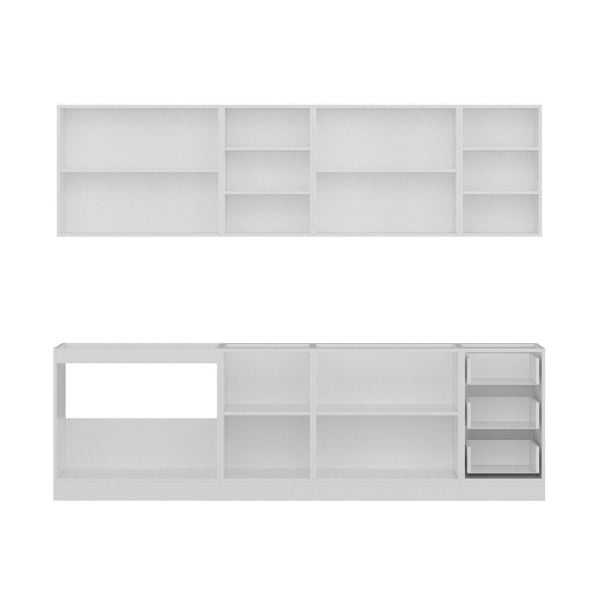 Minar 265 Cm Mutfak Dolabı Beyaz 265-B1