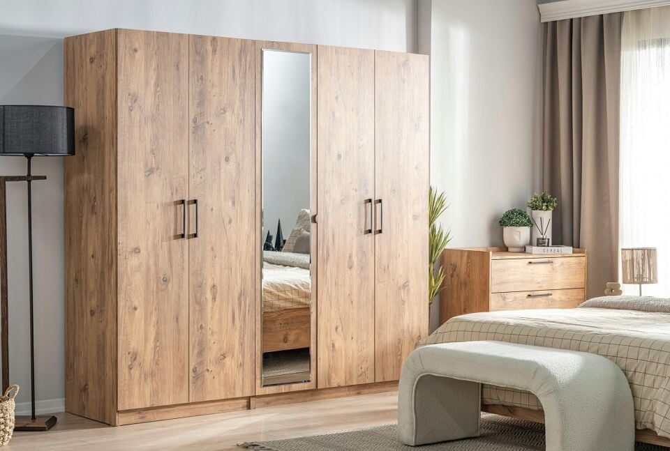 Ceramical Yatak Odası Takımı - Çam