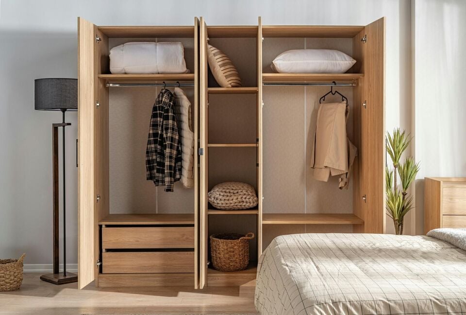 Ceramical Yatak Odası Takımı - Çam
