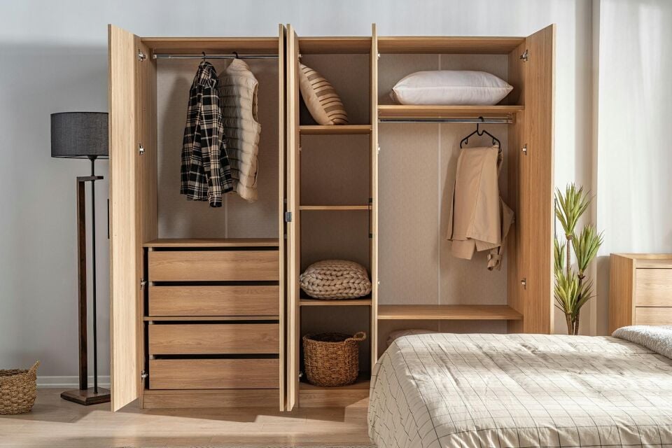 Ceramical Yatak Odası Takımı - Çam