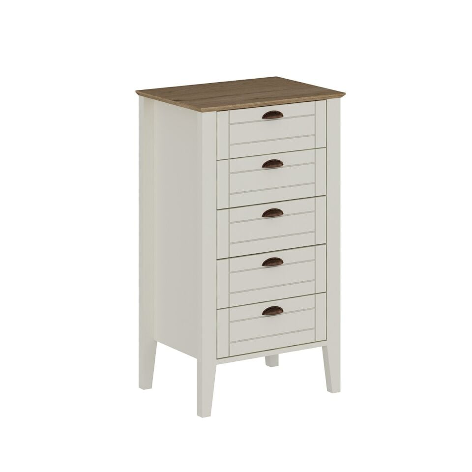 Marlo Yüksek Şifonyer 5Ç Mbrn-Aytaşı-Derin Sepet