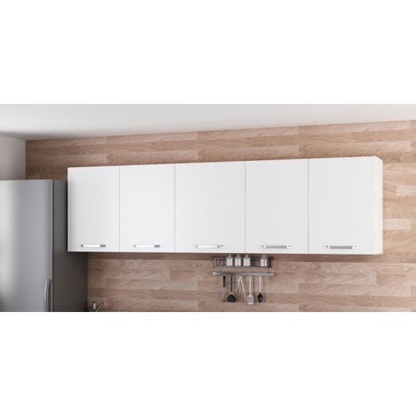 Minar 260 Cm Mutfak Dolabı Beyaz 260-B2-Üst Modül