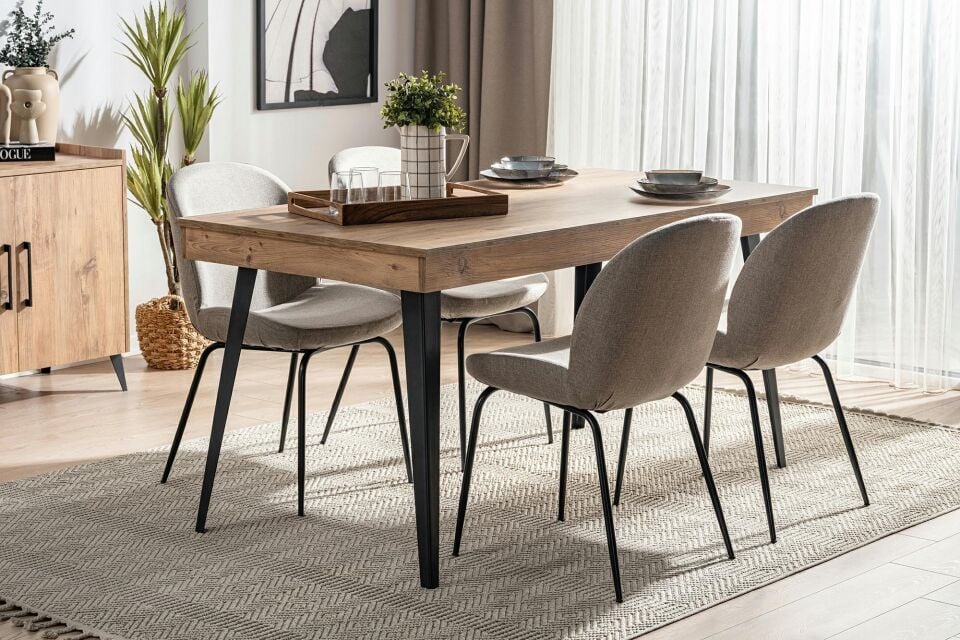 Ceramical YM1 Yemek Masası - Çam