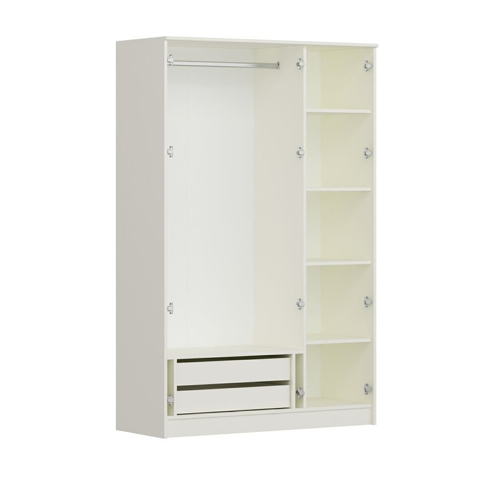 Ruby 3 Kapaklı Dolap-Aytaşı-Derin Sepet