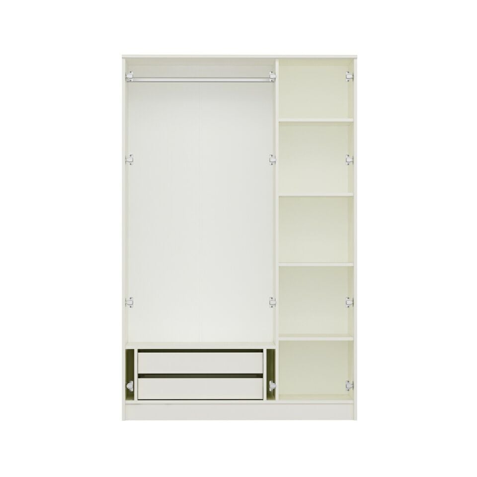 Ruby 3 Kapaklı Dolap-Aytaşı-Derin Sepet