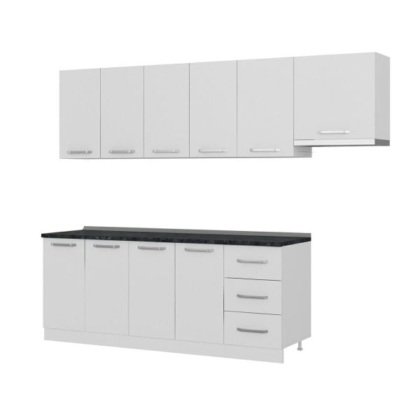 Minar 265 Cm Mutfak Dolabı Beyaz 265-B4