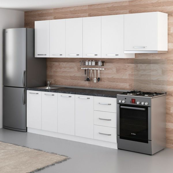 Minar 265 Cm Mutfak Dolabı Beyaz 265-B4