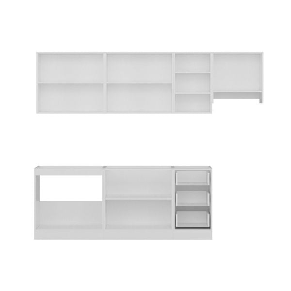 Minar 265 Cm Mutfak Dolabı Beyaz 265-B4