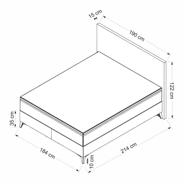 Samira Baza Başlık Seti 180x200