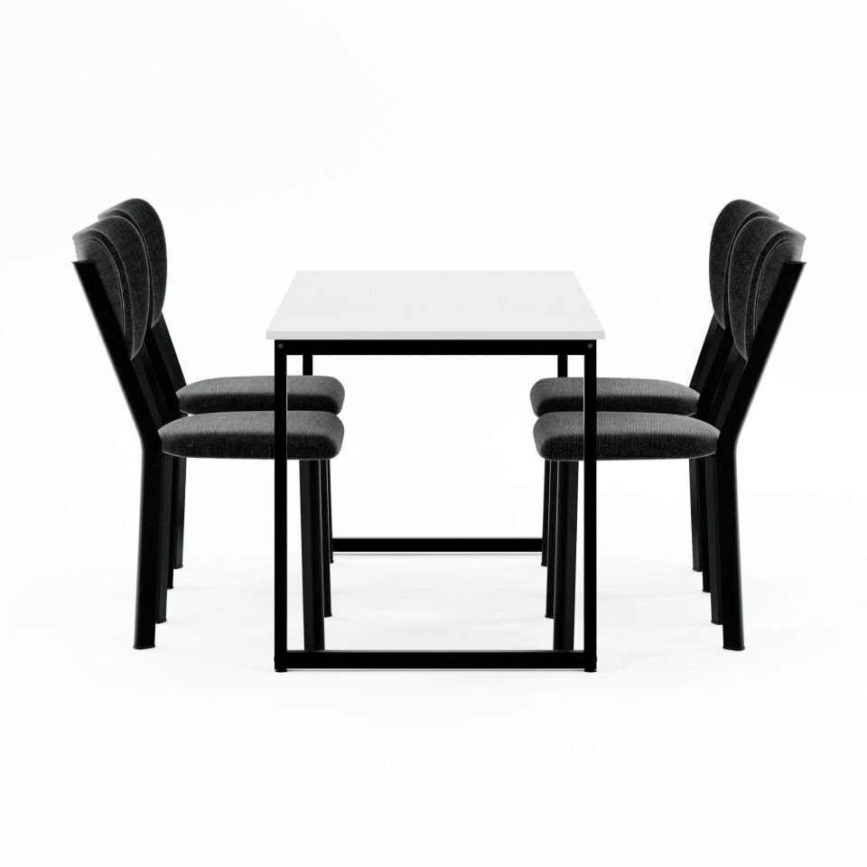Ceramical MMT Mutfak Masa Takımı - 70x140 cm - Beyaz