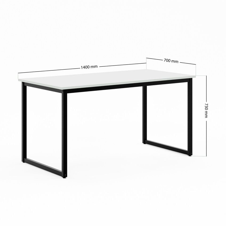 Ceramical MMT Mutfak Masa Takımı - 70x140 cm - Beyaz