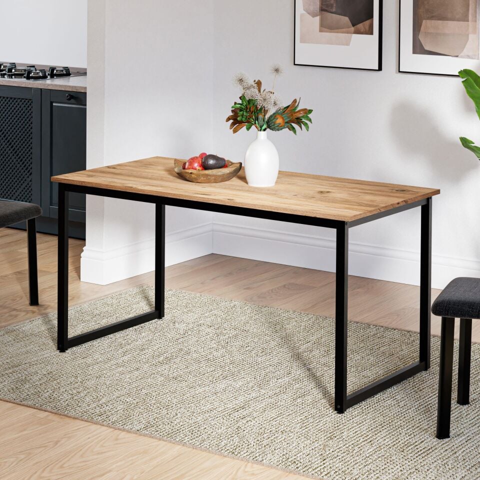 Ceramical MM1 Mutfak Masası - 70x140 cm - Çam