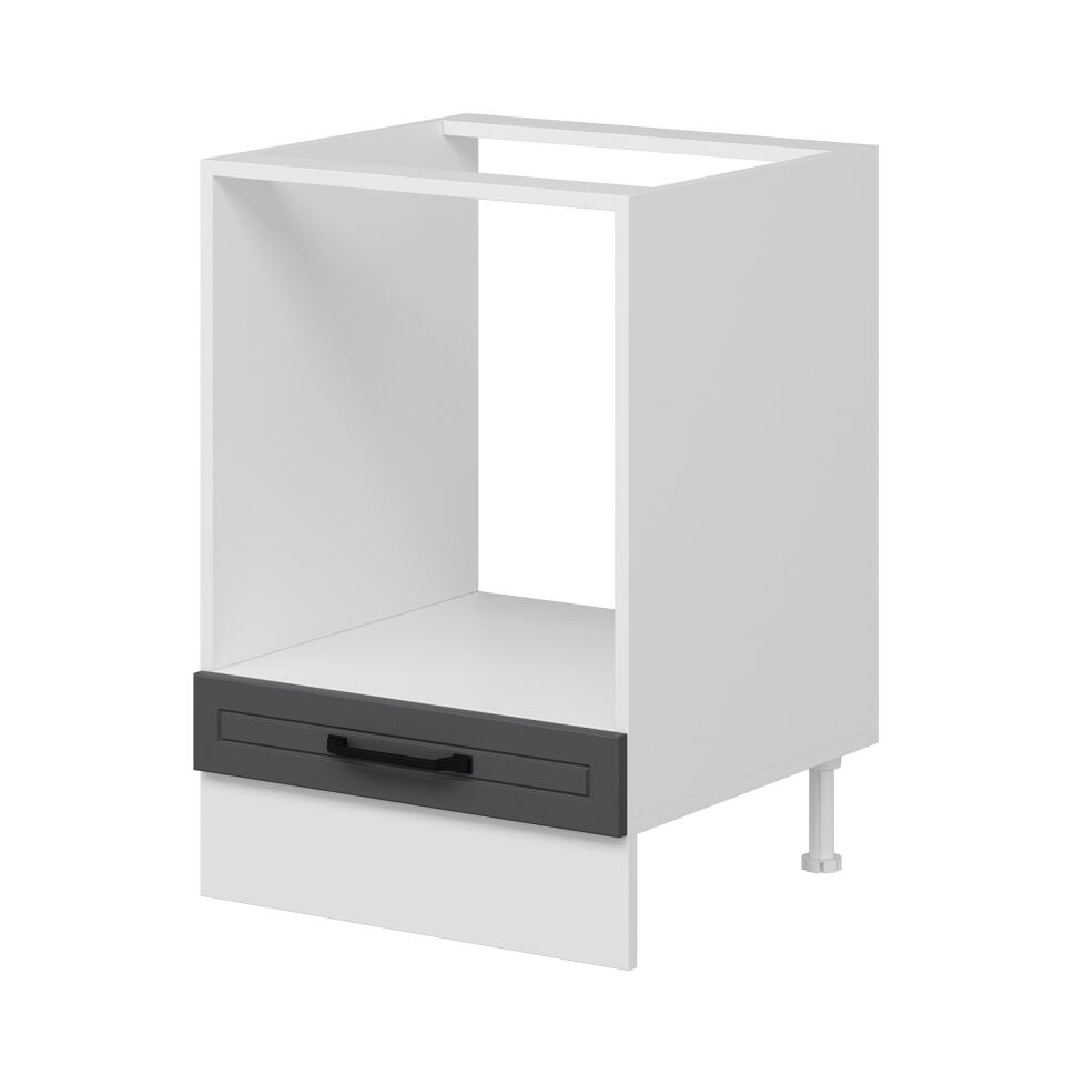 Alvinka Mutfak Modül Mbr_A Alt 1K 60Cm Ank Dolap Beyaz Antrasit