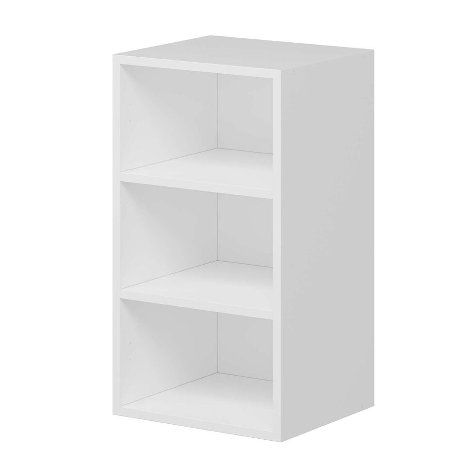 Alvinka Mutfak Modül Mbr_C Üst 1Dk2R 40-H72Cm Dolap Cam Beyaz Kumtaşı Mdf