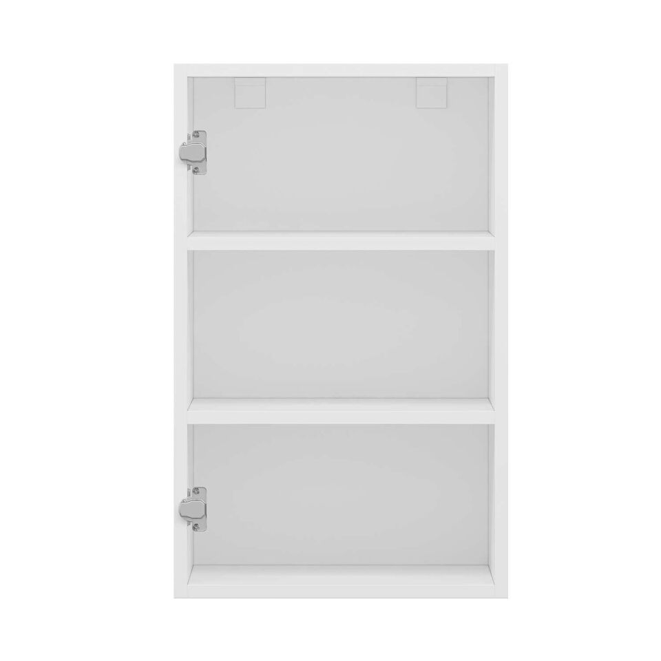 Alvinka Mutfak Modül Mbr_C Üst 1Dk2R 45-H72Cm Dolap Beyaz Antrasit Mdf