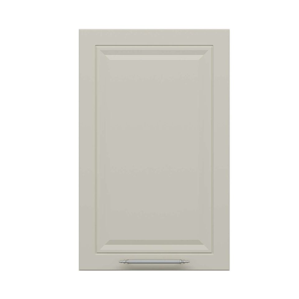 Alvinka Mutfak Modül Mbr_C Üst 1Dk2R 45-H72Cm Dolap Beyaz Kumtaşı Mdf