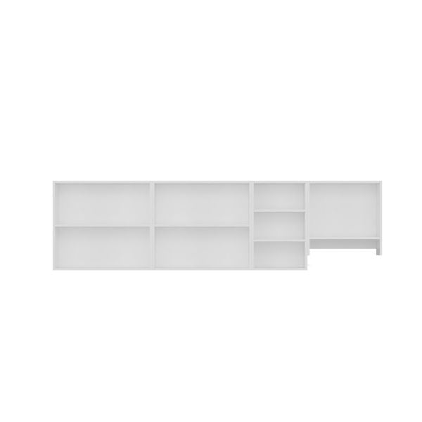 Minar 265 Cm Mutfak Dolabı Beyaz 265-B4-Üst Modül