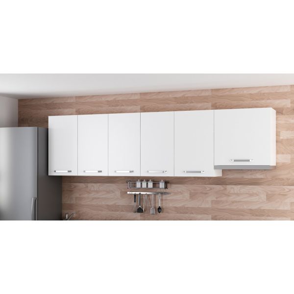 Minar 265 Cm Mutfak Dolabı Beyaz 265-B5-Üst Modül