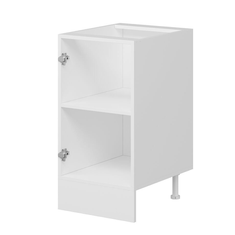 Alvinka Mutfak Modül Mbr_B Alt 1K1R 45Cm Dolap Beyaz Beyaz Mdf