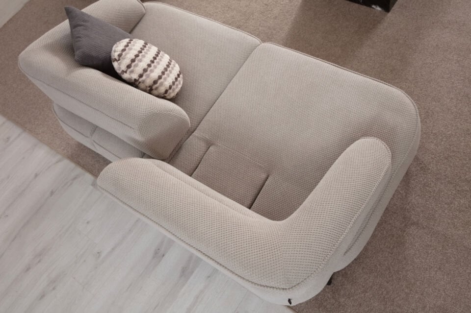 Maren 2'li Koltuk Palma 427 Siyah Ayak