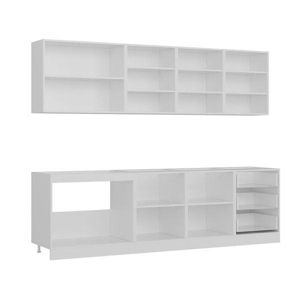 Minar 270 Cm Mutfak Dolabı Beyaz 270-B1