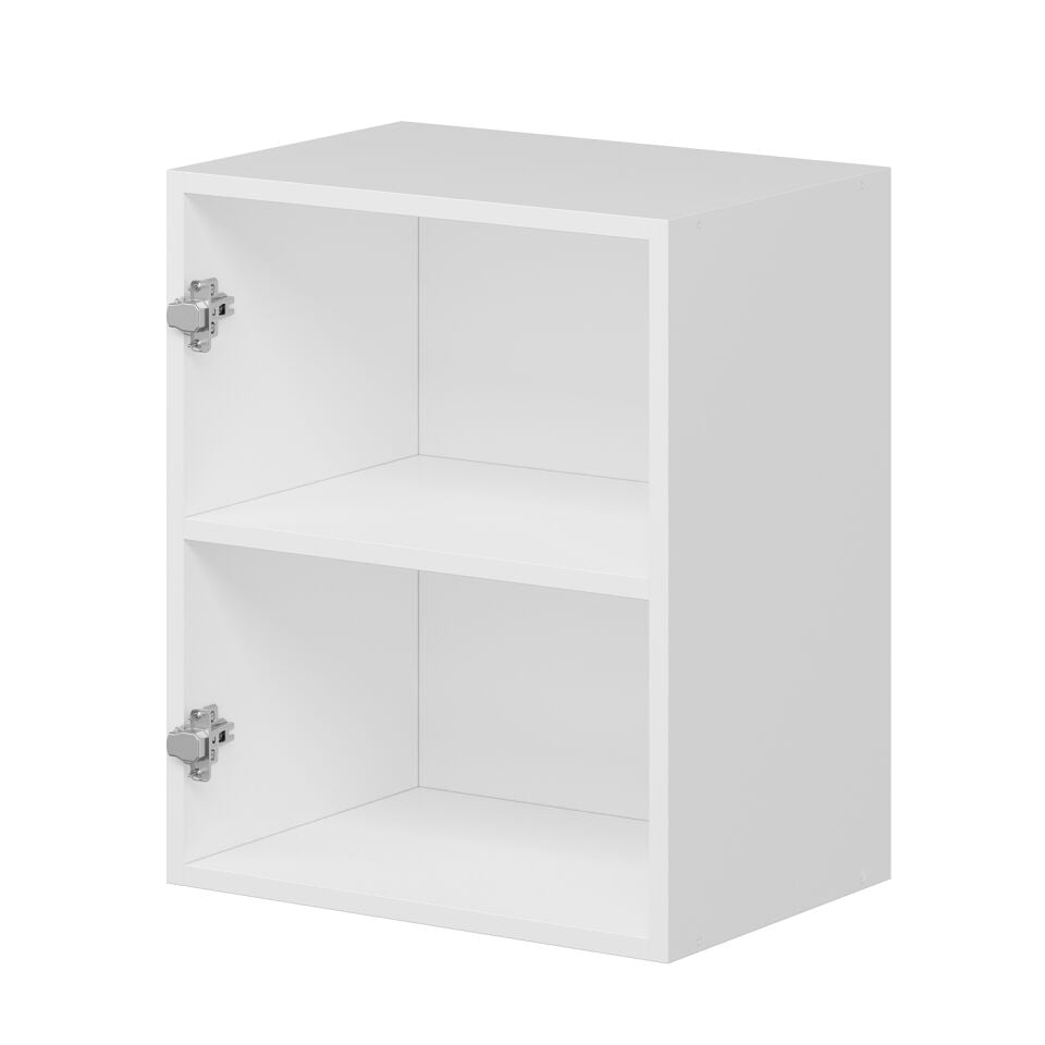 Alvinka Mutfak Modül Mbr_A Üst 1Dk1R 50-H60Cm Dolap Beyaz Antrasit