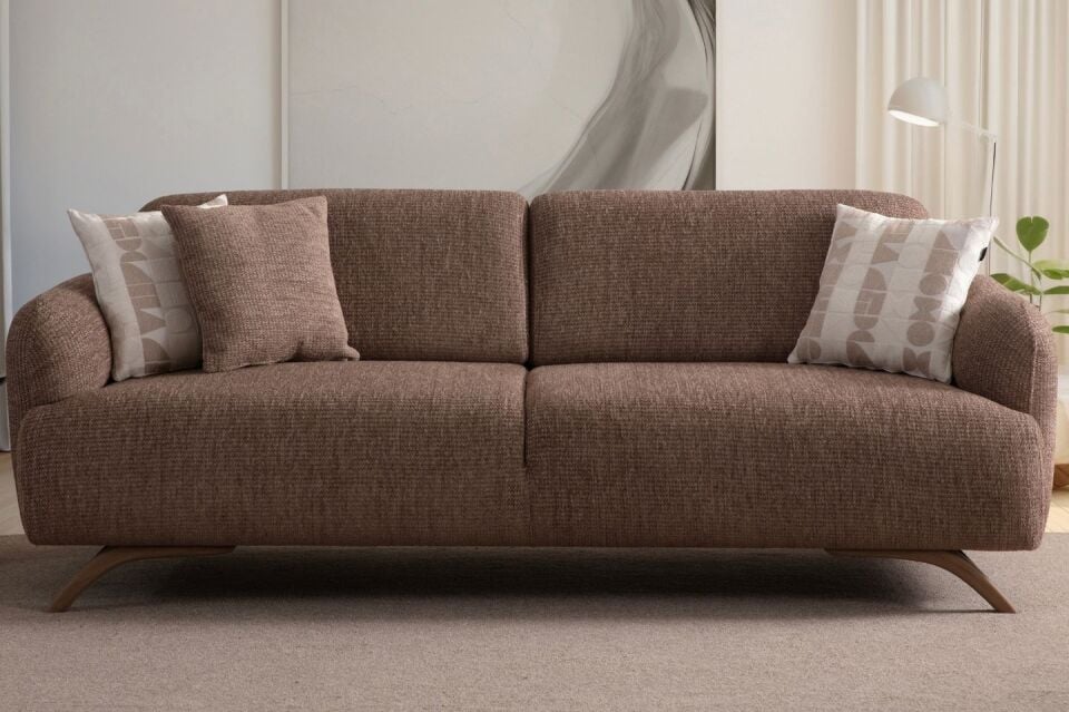 Marlo 3'lü Koltuk Alaba 24 Ayak Derin Sepet