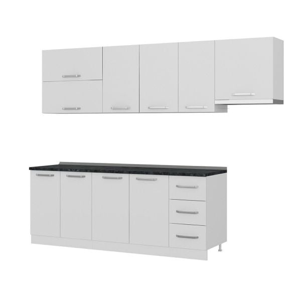 Minar 270 Cm Mutfak Dolabı Beyaz 270-B7