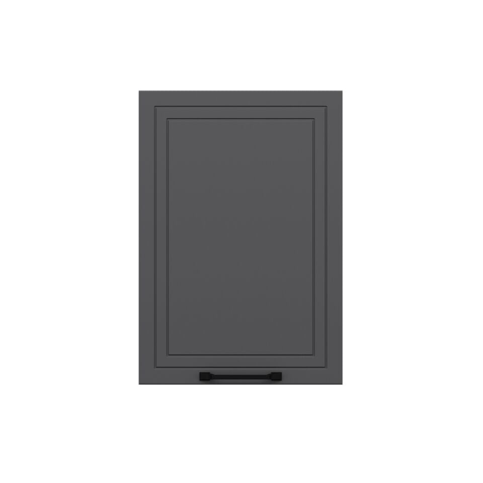 Alvinka Mutfak Modül Mbr_A Üst 1Dk2R 50-H72Cm Dolap Beyaz Antrasit