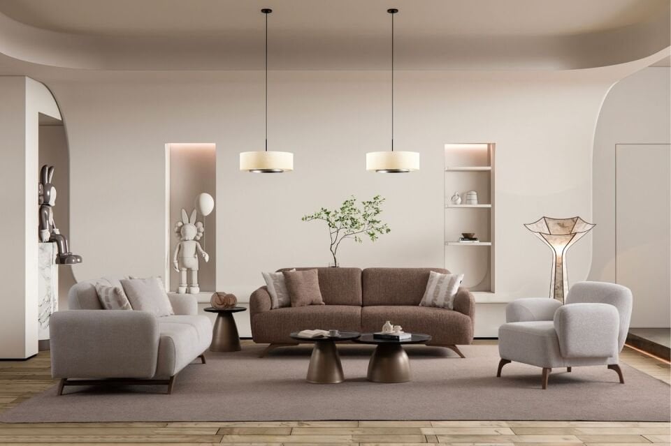 Marlo 3+2+1 Koltuk Takımı (Alaba28/24)