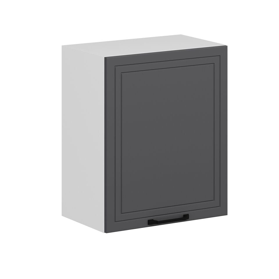 Alvinka Mutfak Modül Mbr_A Üst 1Dk2R 60-H72Cm Dolap Beyaz Antrasit