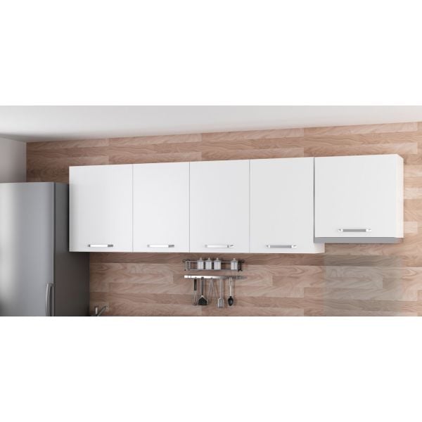 Minar 270 Cm Mutfak Dolabı Beyaz 270-B4-Üst Modül