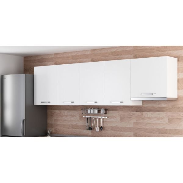 Minar 270 Cm Mutfak Dolabı Beyaz 270-B5-Üst Modül