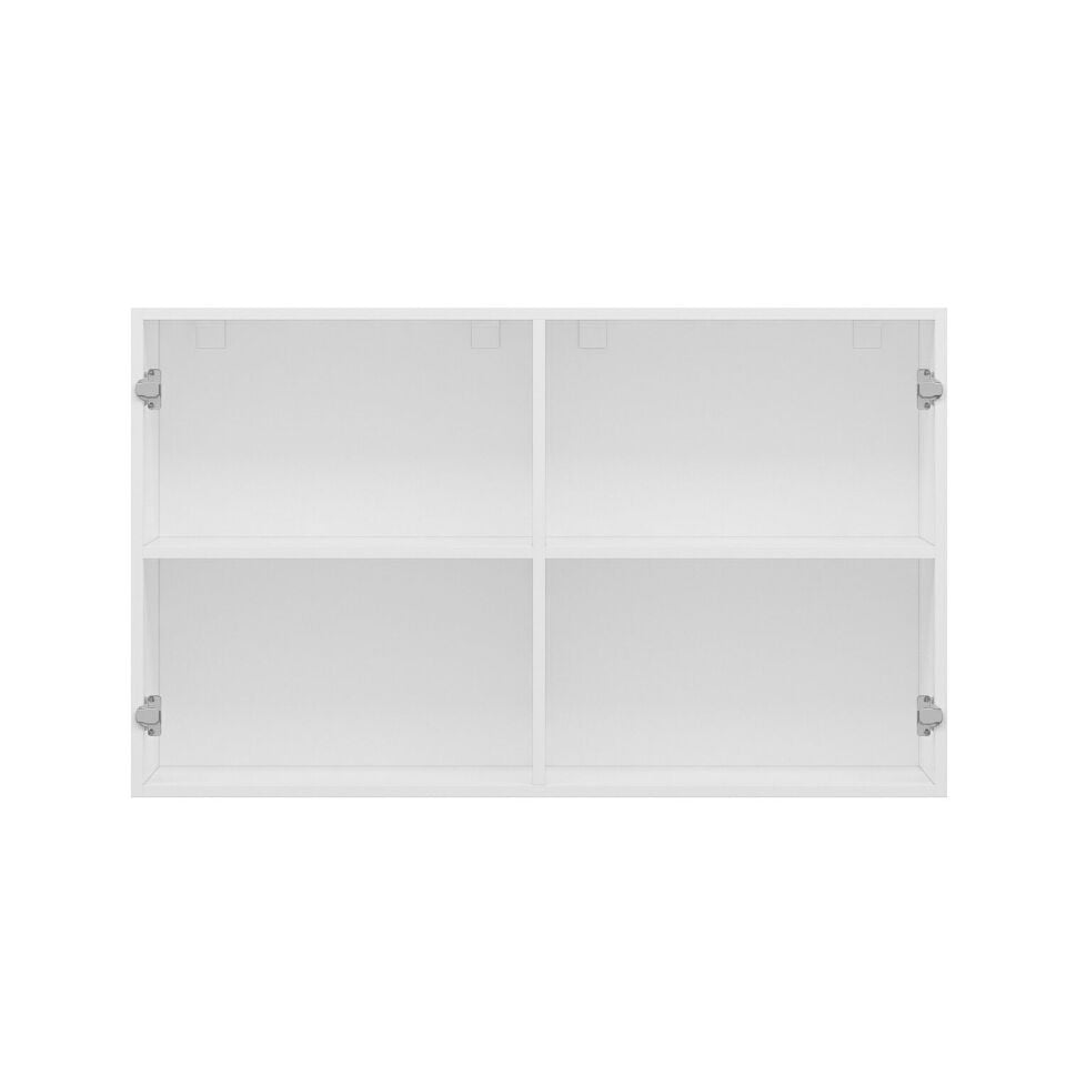 Alvinka Mutfak Modül Mbr_A Üst 2Dk1R 120-H72Cm Dolap Beyaz Antrasit