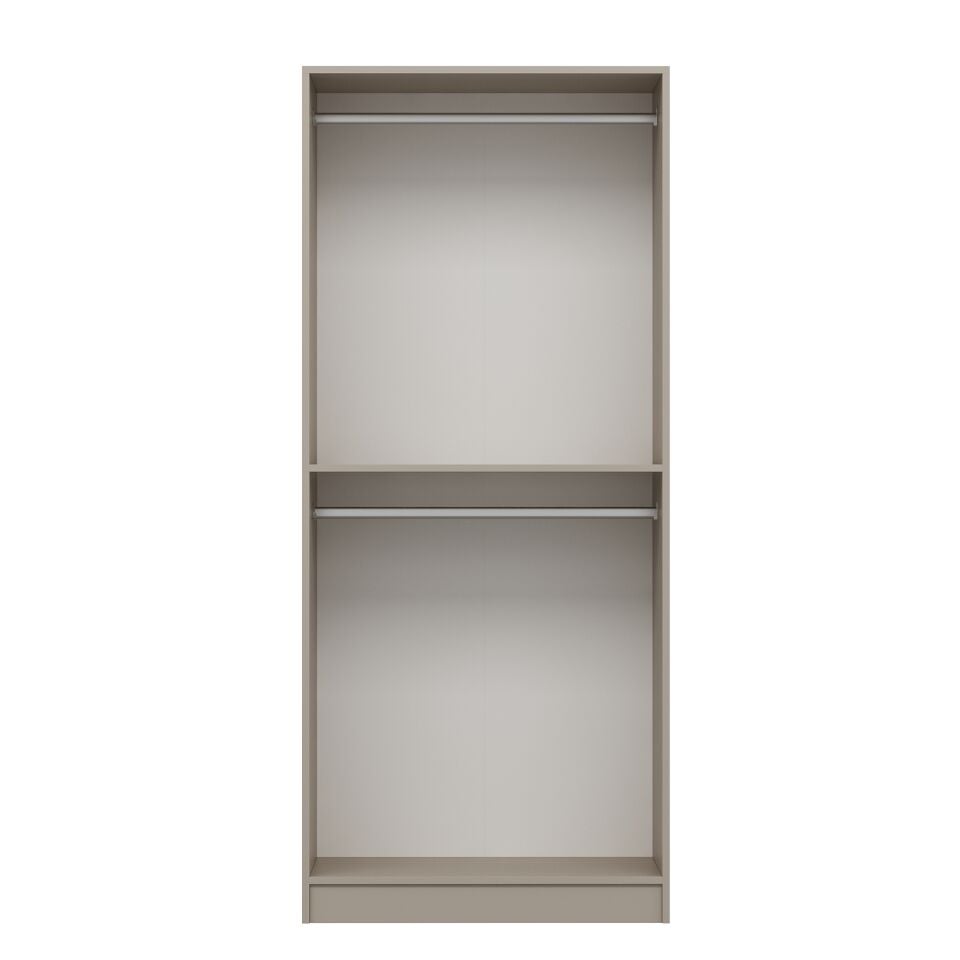 Kale 2 Mebran Panjur Kapaklı Dolap Kumtaşı